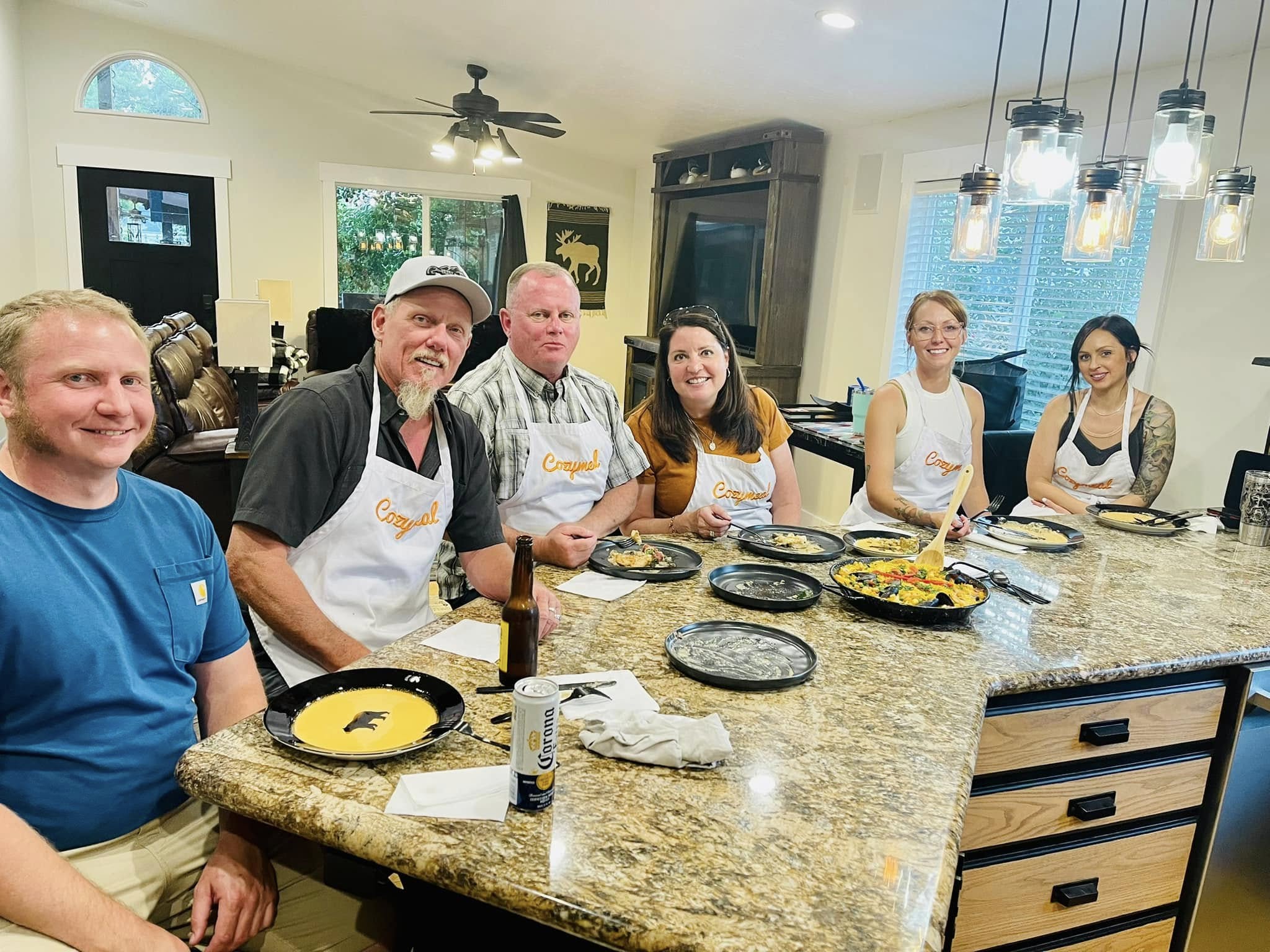 I got to hang out with some amazing people this weekend , doing what I love to do . Cook